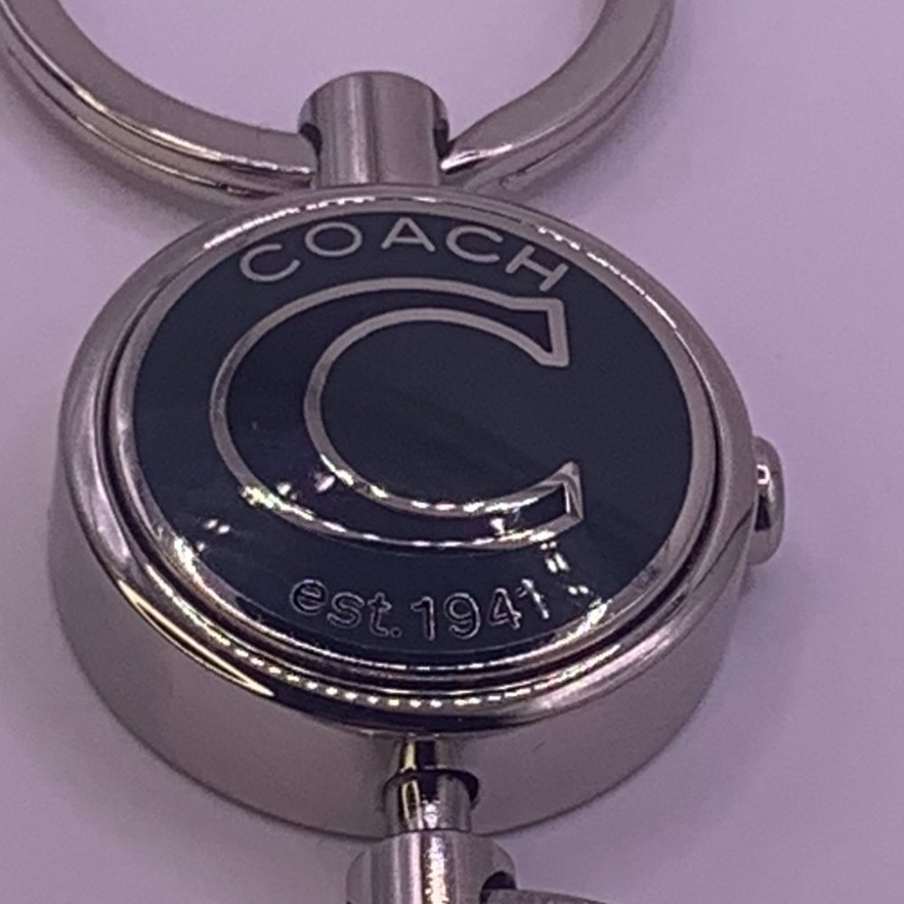 Coach Signature Keychains ( New) Green - Picture 3 of 4